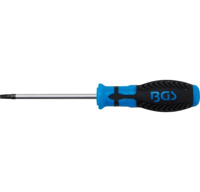 BGS Šroubovák, T-profil (pro Torx) s otvorem T27, Délka čepele 100 mm