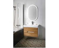 SAPHO PARGA oválné zrcadlo s LED osvětlením 60x100cm (3)