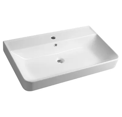 CERASTYLE GALI keramické umyvadlo 80x48cm, bílá