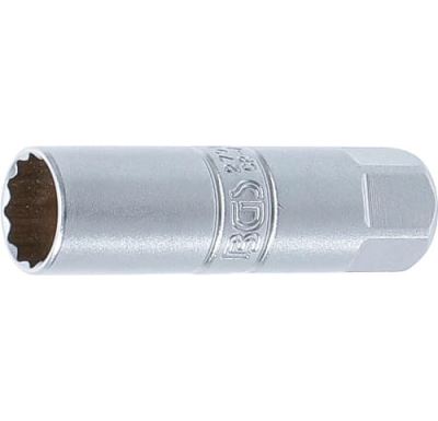 BGS Nástrčná hlavice na zapalovací svíčky, dvanáctihranná | 10 mm (3/8") | 14 mm - BGS 2791
