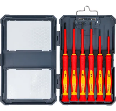 BGS Sada přesných šroubováků VDE, 6dílná