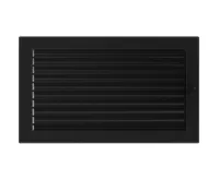 HS Flamingo Krbová mřížka 22x37 BASIC černá s žaluzií