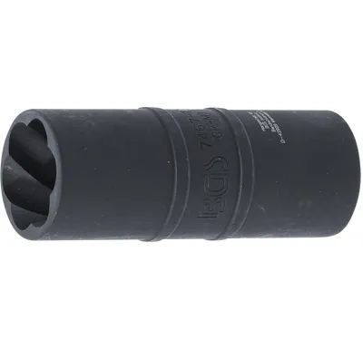 BGS Speciální otočný bit pro povolení poškozených šroubů 21 mm, 12,5 mm (1/2")