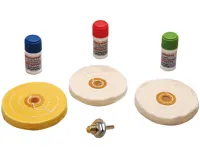 BGS Leštící souprava pro tvrdé kovy 7 dílů