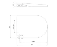 JALTA WC kombi s funkcí bidetu Clean Star,  Rimless, spodní/zadní odpad, bílá (7)