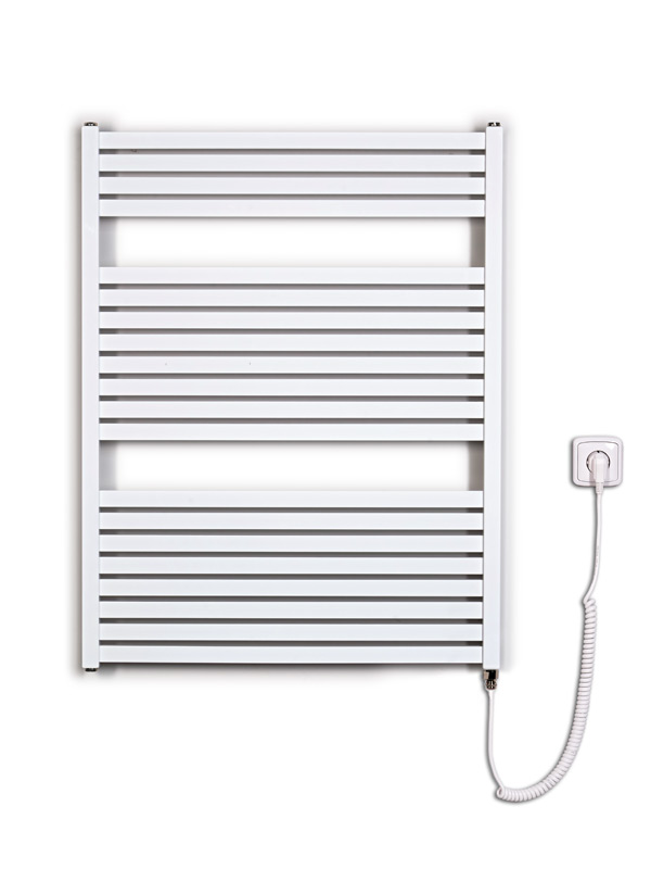 Koupelnový radiátor elektrický Thermal KH-E 750/ 970 500W, bílá
