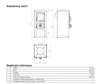 ABX Lappi Krbová kamna šedý plech | AKCE Zdravá láhev 0,7l (1)