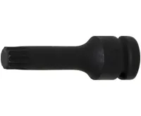 BGS Hlavice zástrčná 1/2&quot; XZN-profil M14, 75 mm, tvrzrná Cr-Mo