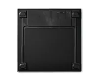 Digitální osobní váha s max. nosností 150kg, tvrzené sklo, černá (3)