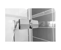 PROFI-RICH Sprchové dveře 100x190 - chrom - sklo - čiré CK10311HLR (1)