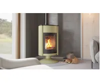 HS Flamingo Krbová kamna MASTERFLAMME ® Grande II, olivová (18)