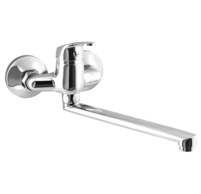 AQUALINE AQUALINE 35 nástěnná baterie, rozteč 100mm, ramínko ploché 220mm, chrom