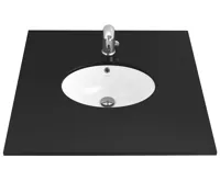 CREAVIT Keramické umyvadlo pod desku, 48,5x38cm, bílá (5)