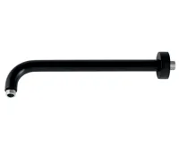 NOVASERVIS Rameno pevné sprchy 350 mm černá - RAM350,5