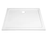 AQUALINE TECMI sprchová vanička z litého mramoru, obdélník 90x80cm, bílá (3)