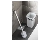 GEDY SAMOA WC štětka závěsná, mléčné sklo, chrom (1)