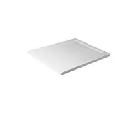 POLYSAN VARESA sprchová vanička z litého mramoru se záklopem, obdélník 100x80cm, bílá (1)