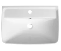 CERASTYLE DURU keramické umyvadlo 60x40cm, bílá (6)