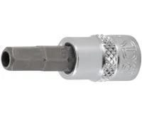 BGS Nástrčná hlavice, 6,3 mm (1/4&quot;), vnitřní šestihran s otvorem 6 mm
