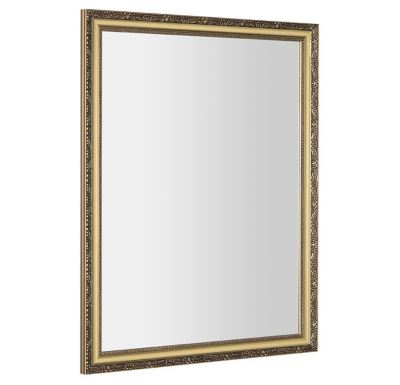 SAPHO BOHEMIA zrcadlo v dřevěném rámu 686x886mm, zlatá