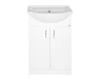 AQUALINE SIMPLEX ECO 55 umyvadlová skříňka včetně umyvadla 53x83,5x30,7cm (5)