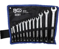 BGS Klíče očkoploché vyhnuté,6 - 22mm,12dílů,v tašce (3)