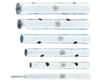 BGS Klíče trubkové 8x9-16x17 mm, sada 6 dílů