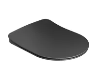 RAVAK WC sedátko Uni Chrome Flat černé