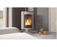 HS Flamingo Krbová kamna MASTERFLAMME ® Medie II, krémová (30)