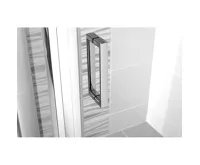 Sprchové dveře pivotové, Mistica, 80 cm, chrom ALU, sklo Čiré (1)