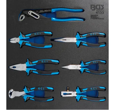 BGS Modul - kleště sika, štípací, telefonní, odizolační, 7 dílů