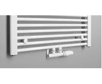 AQUALINE DIRECT otopné těleso se středovým připojením, 600x1680mm, 1013 W, bílá (6)