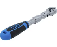 BGS Teleskopická přepínací ráčna, úhlová | 10 mm (3/8") | 260 - 365 mm - BGS 25126 (3)