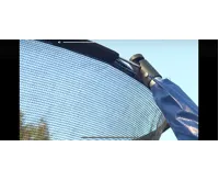 GoodJump 4UPVC modrá trampolína 366 cm s ochrannou sítí + žebřík - Inside (26)