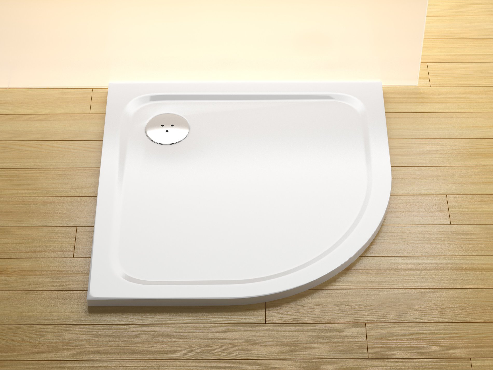 Ravak sprchová vanička z litého mramoru elipso pro-90 chrome white