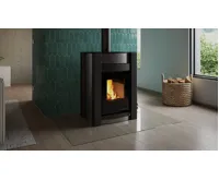 HS Flamingo Krbová kamna AQUAFLAM VARIO ® KALMAR 11kW šedá (teplovzdušná verze) (18)