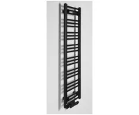 BRUCKNER ALBRECHT otopné těleso 400x1250 mm, středové připojení, černá mat (3)
