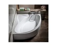 AQUALINE DYJE rohová vana 150x150x42cm, bílá (1)