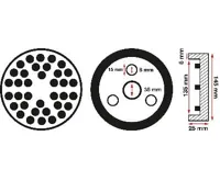 BGS Podložka gumová,  pro zvedací plošiny, O 145 mm (1)