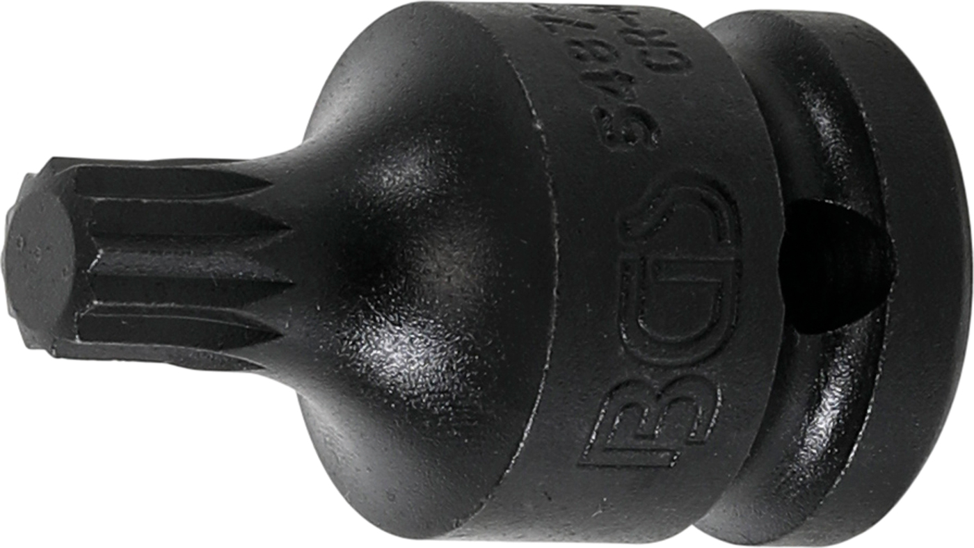 BGS Hlavice nástrčná silová, 12,5 mm (1/2"), vnitřní tisícihran (pro XZN) M10