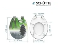 Schütte WC sedátko OASIS | MDF HG, Soft Close (15)