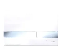 JOMO ovládací tlačítko  EXCLUSIVE - bílá/lesklý chrom