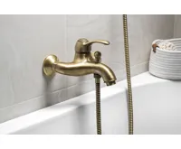 SAPHO KIRKÉ nástěnná vanová baterie, bronz (3)