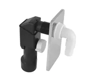 Sifon pračkový podomítkový ø 40/50 mm, chrom, plast