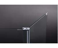 POLYSAN MODULAR SHOWER stěna k instalaci na zeď, pro připojení otočného panelu, 900 mm (4)