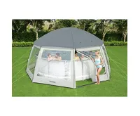 Bestway 58612 Zastřešení bazénu POOL DOME 6 x 6 x 2,95 m (1)
