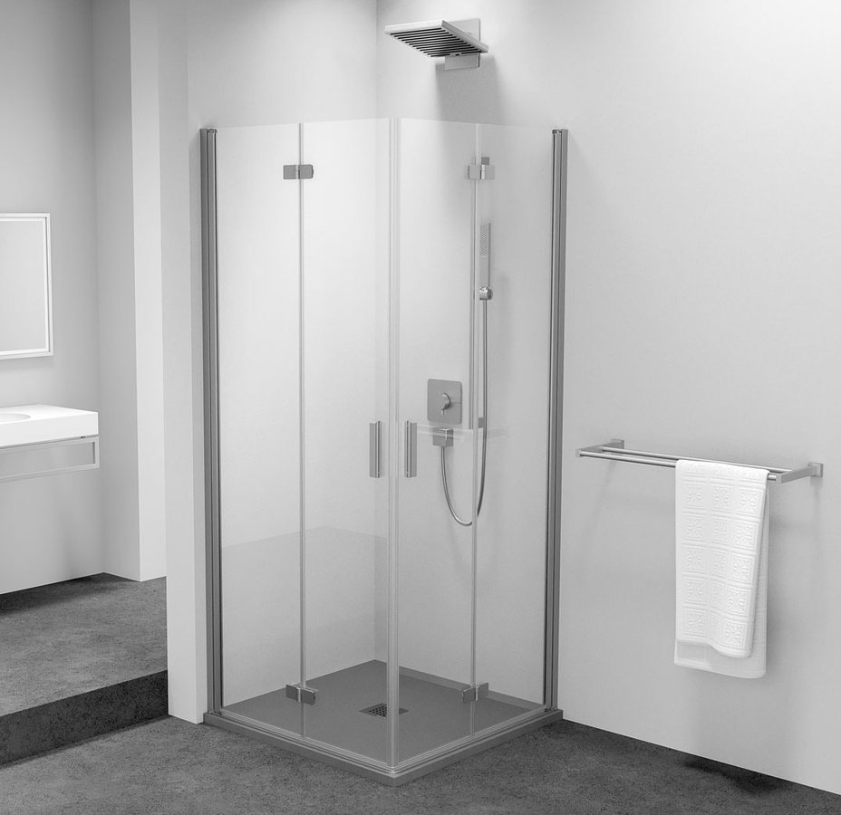 Polysan zoom obdélníkový sprchový kout 700x900mm, rohový vstup