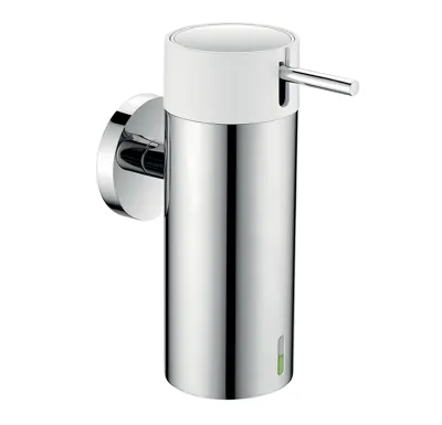 NOVASERVIS Dávkovač mýdla SMILE, leštěná nerez - ASM34