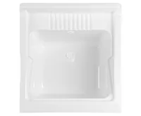 AQUALINE Výlevka na skříňku 45x50cm, plast bílá (5)