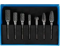 BGS Frézy HSS, různé formy, dřík 6 mm, sada 7 dílů BGS Frézy HSS, různé formy, dřík 6 mm, sada 7 dílů